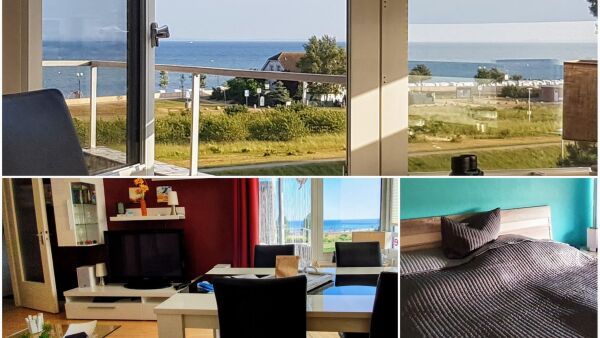 Ferienwohnung Grömitz 100% MEERBLICK Ostsee, Grömitz